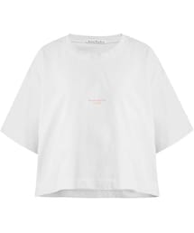 Acne Studios | ACNE STUDIOS Logo-print cotton-jersey T-shirt(Tシャツ/カットソー)