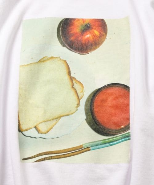 HARE（ハレ）の「TOKYO NONSENSE／題府基之×HARE BIGスエット（トップス・ホワイト系その他/オフホワイト/ブラック系その他/ブラック）」の14枚目の写真