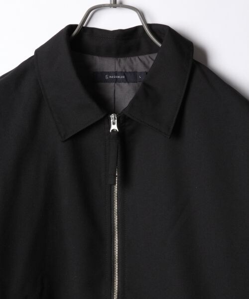 RAGEBLUE（レイジブルー）の「TRドリズラージャケットSS（ジャケット/アウター・ブラック/ライトグレー/ブルーグリーン系/ペールパープル系）」の6枚目の写真