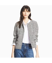 UNIQLO | ツイードノーカラージャケット＋EC(その他アウター)