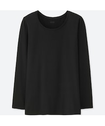 UNIQLO | ヒートテッククルーネックT（長袖）(その他トップス)