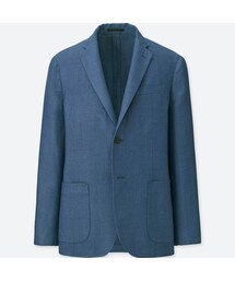 UNIQLO | リネンコットンジャケット（スリム）(その他アウター)