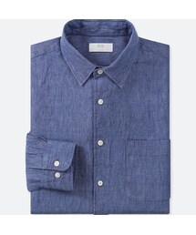 UNIQLO | プレミアムリネンシャツ（長袖）(シャツ/ブラウス)