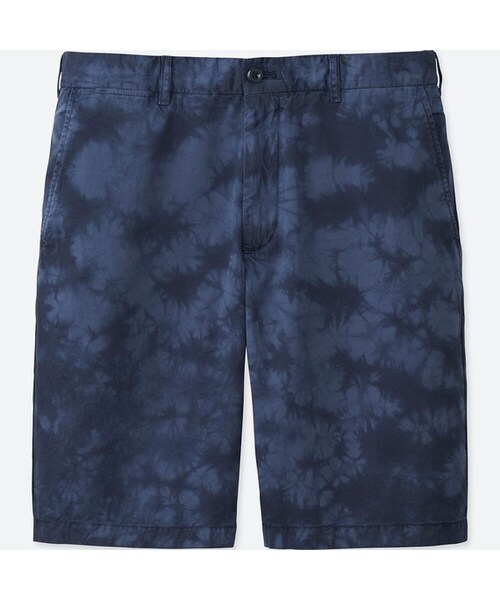 UNIQLO（ユニクロ）の「チノハーフパンツ（タイダイ）（その他パンツ・メンズ・DARK GREEN 58/BEIGE 31/BLUE 67/BLUE 66・S/XL/M/L/XS/XXL/3XL/4XL）」の4枚目の写真