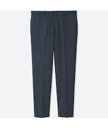 UNIQLO | イージーアンクルパンツ（グレンチェック・丈長め76cm）＋EC(その他パンツ)