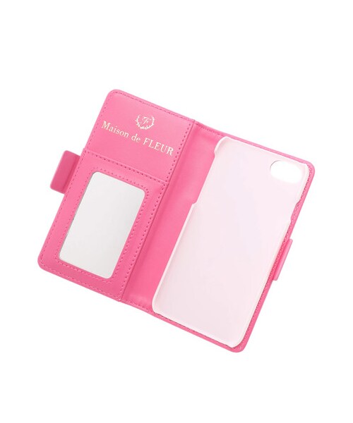Maison de FLEUR（メゾンドフルール）の「ブランドロゴリボンiPhone7/8