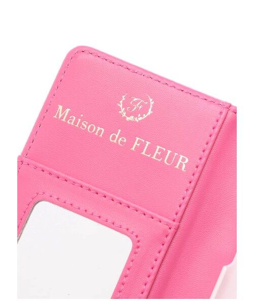 Maison de FLEUR - リボンウォレット付きiPhone7/8ケース メゾンドフルール Maison de FLEUR - リボンウォレット付きiPhone7/8ケース