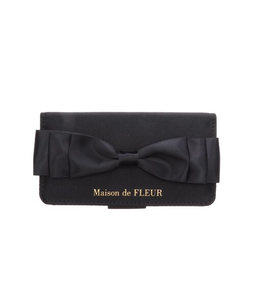 Maison de FLEUR - リボンウォレット付きiPhone7/8ケース メゾンドフルール Maison de FLEUR - リボンウォレット付きiPhone7/8ケース
