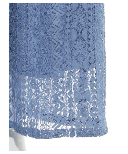 SNIDEL（スナイデル）の「レースオールインワン（オールインワン・レディース・IVR/BLU/NVY・0/1）」の12枚目の写真