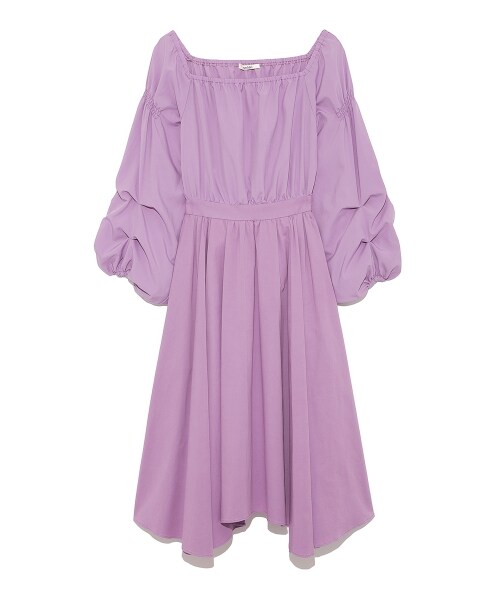 SNIDEL（スナイデル）の「オフショルブラウスコンビワンピース（膝丈  