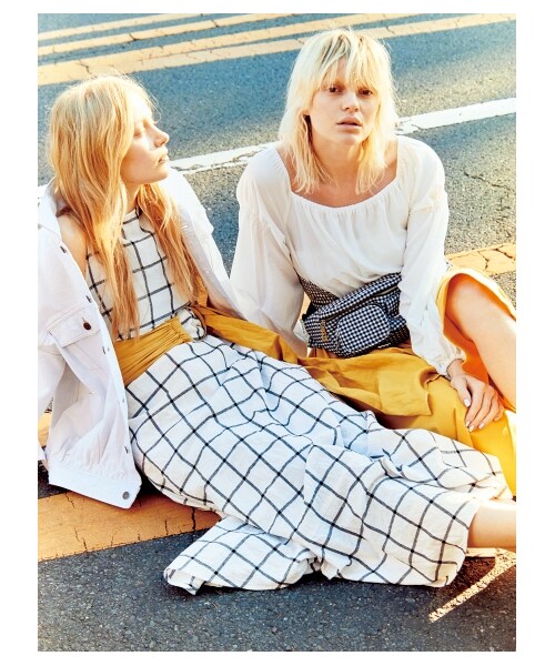 SNIDEL（スナイデル）の「リネン混ベルトセットワンピース（膝丈  