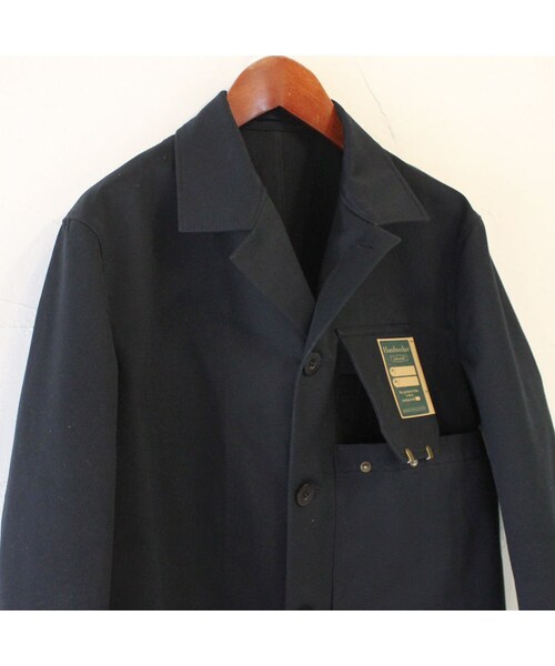 アシードンクラウド　ハンドベーカー　ノーカラー　ブルゾン　ジャケット アシードンクラウド ハンドベーカー ノーカラー ブルゾン