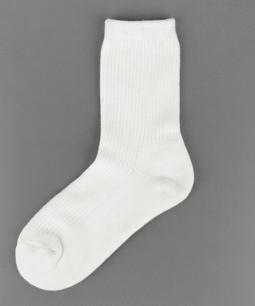 DHOLIC(ディーホリック)の「コットンブレンドクルーソックス(ソックス/靴下・レディース・グレー/ホワイト/ブラック/レッド/その他・FREE)」の2枚目の写真