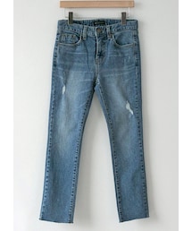 fd style | カットオフクラッシュデニムパンツ(デニムパンツ)