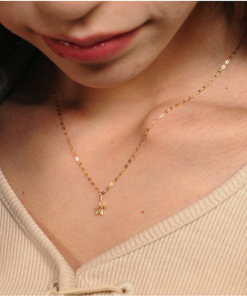 two ply（トゥープライ）の「トゥー プライ 623 オーバル チェーン つぶし長小判 ネックレス チェーン（ネックレス・レディース・ゴールド・40cm）」の7枚目の写真