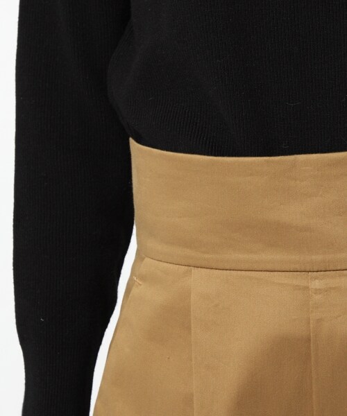 laboratory work(ラボラトリーワーク)の「後ろバックルワイドパンツ(パンツ・ベージュ/カーキ)」の11枚目の写真