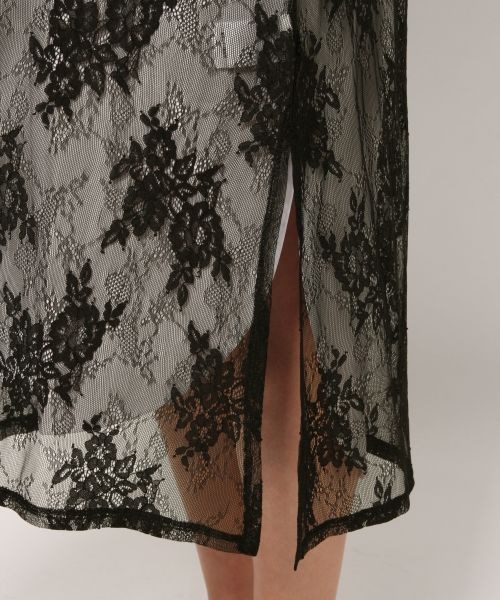 GLOBAL WORK（グローバルワーク）の「レースSETシャツワンピース（ワンピース/ドレス・ホワイト/ブルー(ストライプ)/ブルー）」の13枚目の写真