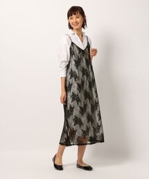 GLOBAL WORK | レースSETシャツワンピース(ワンピース/ドレス)