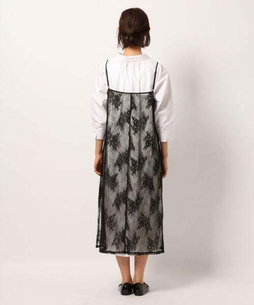 GLOBAL WORK（グローバルワーク）の「レースSETシャツワンピース（ワンピース/ドレス・ホワイト/ブルー(ストライプ)/ブルー）」の8枚目の写真