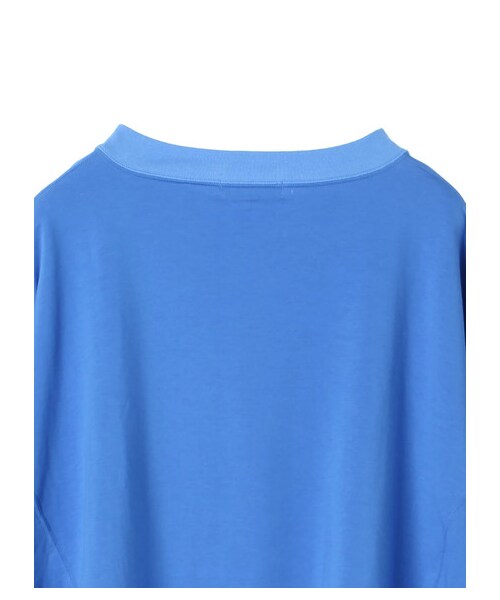 GARAGE OF GOOD CLOTHING（ガレージオブグッドクロージング）の「L&B ミニ裏毛トップ（トップス・オフホワイト/ブラック/ブルー・F）」の6枚目の写真