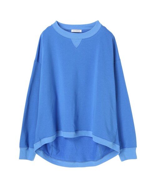 GARAGE OF GOOD CLOTHING（ガレージオブグッドクロージング）の「L&B ミニ裏毛トップ（トップス・オフホワイト/ブラック/ブルー・F）」の9枚目の写真