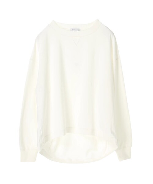 GARAGE OF GOOD CLOTHING（ガレージオブグッドクロージング）の「L&B ミニ裏毛トップ（トップス・オフホワイト/ブラック/ブルー・F）」の7枚目の写真