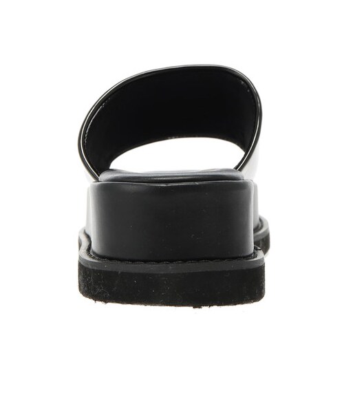 E hyphen world gallery（イーハイフンワールドギャラリー）の「エナメルサンダル（シューズ・シルバー/ブラック/ベージュ・S/M/L）」の2枚目の写真