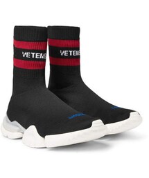 VETEMENTS | Vetements + Reebok Sock Pump Stretch-Knit Sneakers(ソックス/靴下)