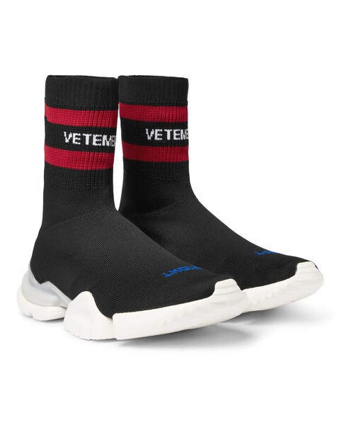 VETEMENTS Sock Pump Sneakersメタルソックススニーカー - スニーカー