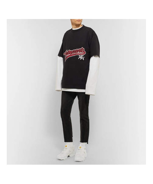 VETEMENTS（ヴェトモン）の「Vetements + Reebok Logo Instapump Fury Sneakers（スニーカー・メンズ・White・Eu45.5/Eu43/Eu40/Eu39/Eu41/Eu42）」の4枚目の写真