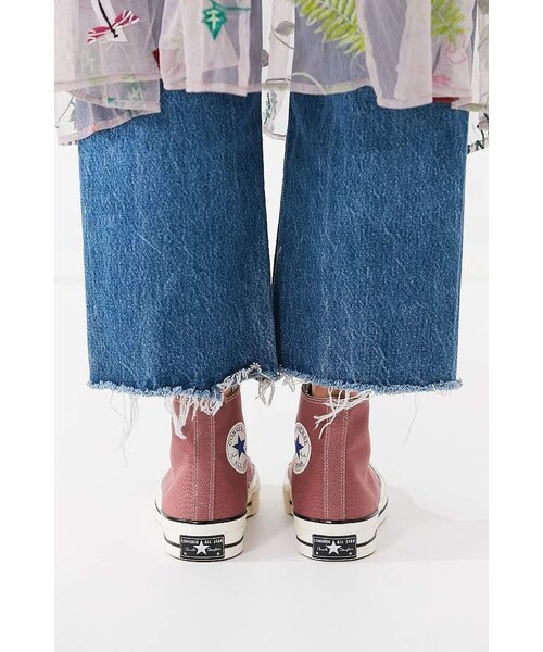 CONVERSE（コンバース）の「Converse Chuck Taylor All Star Canvas High Top Sneaker（スニーカー・レディース・Purple/Green・W 10.5/m 8.5/W 10/m 8/W 6.5/m 4.5/W 6/m 4/W 7.5/m 5.5/W 7/m 5/W 8.5/m 6.5/W 8/m 6/W 9.5/m 7.5/W 9/m 7）」の10枚目の写真