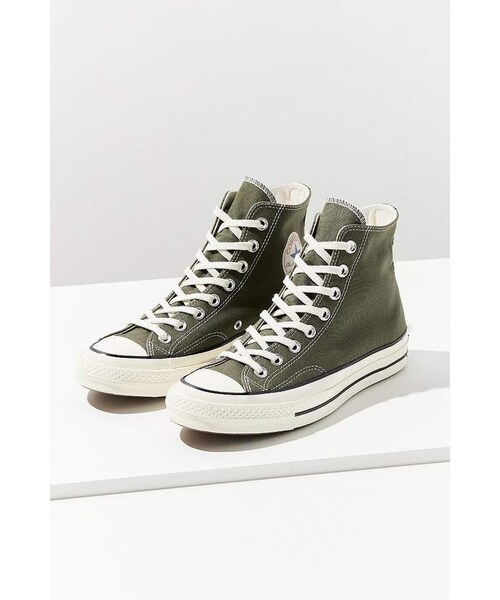 CONVERSE（コンバース）の「Converse Chuck Taylor All Star Canvas High Top Sneaker（スニーカー・レディース・Purple/Green・W 10.5/m 8.5/W 10/m 8/W 6.5/m 4.5/W 6/m 4/W 7.5/m 5.5/W 7/m 5/W 8.5/m 6.5/W 8/m 6/W 9.5/m 7.5/W 9/m 7）」の6枚目の写真