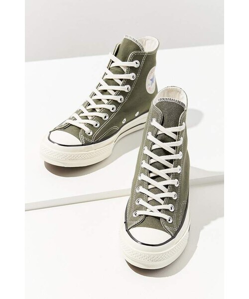 CONVERSE（コンバース）の「Converse Chuck Taylor All Star Canvas High Top Sneaker（スニーカー・レディース・Purple/Green・W 10.5/m 8.5/W 10/m 8/W 6.5/m 4.5/W 6/m 4/W 7.5/m 5.5/W 7/m 5/W 8.5/m 6.5/W 8/m 6/W 9.5/m 7.5/W 9/m 7）」の8枚目の写真