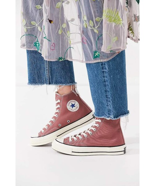 CONVERSE（コンバース）の「Converse Chuck Taylor All Star Canvas High Top Sneaker（スニーカー・レディース・Purple/Green・W 10.5/m 8.5/W 10/m 8/W 6.5/m 4.5/W 6/m 4/W 7.5/m 5.5/W 7/m 5/W 8.5/m 6.5/W 8/m 6/W 9.5/m 7.5/W 9/m 7）」の9枚目の写真