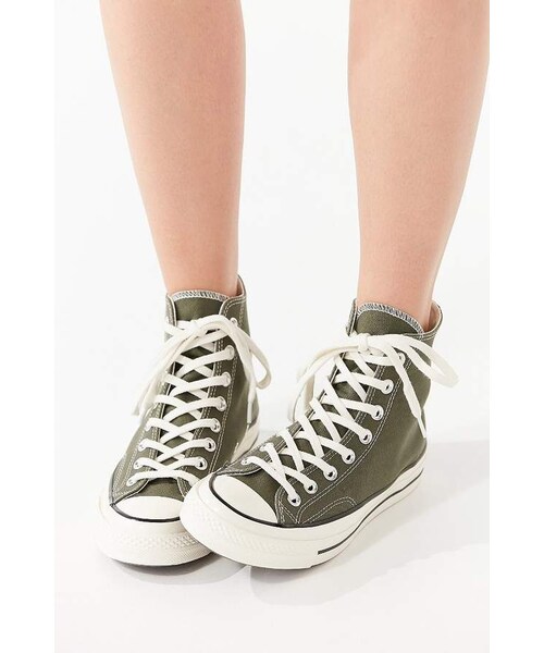 CONVERSE（コンバース）の「Converse Chuck Taylor All Star Canvas High Top Sneaker（スニーカー・レディース・Purple/Green・W 10.5/m 8.5/W 10/m 8/W 6.5/m 4.5/W 6/m 4/W 7.5/m 5.5/W 7/m 5/W 8.5/m 6.5/W 8/m 6/W 9.5/m 7.5/W 9/m 7）」の12枚目の写真