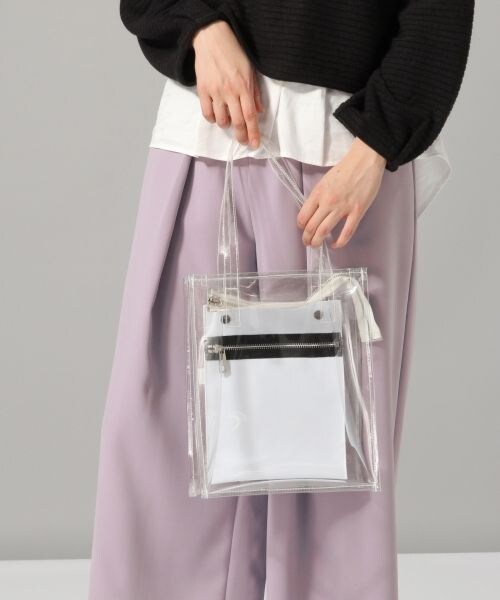 HARE（ハレ）の「クリアスクエアBAG（バッグ・その他）」の4枚目の写真