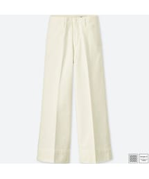UNIQLO | ハイライズワイドアンクルジーンズ＋E(デニムパンツ)