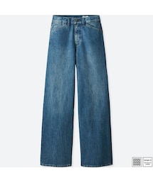 UNIQLO | ワイドジーンズ＋E(デニムパンツ)