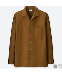 UNIQLO | オープンカラーシャツ（長袖）(シャツ/ブラウス)