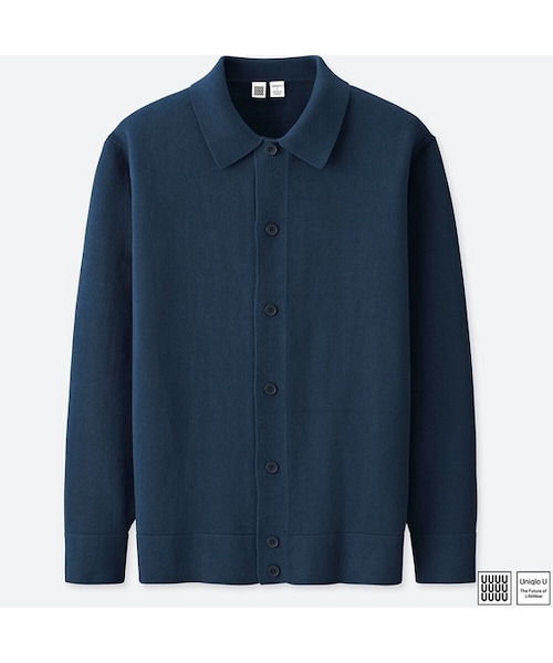 UNIQLO(ユニクロ)の「コットンカシミヤカーディガン(長袖)+E