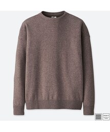 UNIQLO | コットンモックネックセーター（長袖）＋E(ニット/セーター)