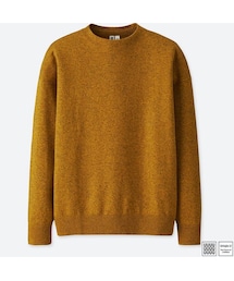 UNIQLO | コットンモックネックセーター（長袖）＋E(ニット/セーター)