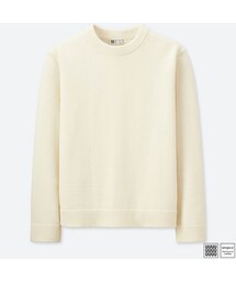 UNIQLO | コットンクルーネックセーター（長袖）＋E(ニット/セーター)