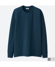 UNIQLO | ウルトラストレッチドライクルーネックＴ（長袖）(Tシャツ/カットソー)