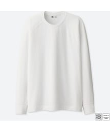 UNIQLO | ウルトラストレッチドライクルーネックＴ（長袖）(Tシャツ/カットソー)