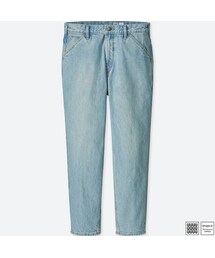 UNIQLO | ワイドフィットテーパードジーンズ＋E(デニムパンツ)