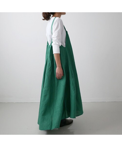 THE FACTORY リボンワンピース THE FACTORY ザ・ファクトリー ｜リボンワンピース｜TF19SS｜RED