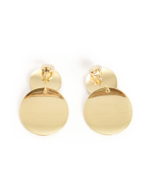 RANDA（ランダ）の「2018SS新作/Wプレートイヤリング（アクセサリー・レディース・ゴールド/シルバー・FREE）」の4枚目の写真