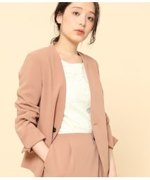 ROPE' PICNIC | ノーカラーコンパクトジャケット(ジャケット/アウター)