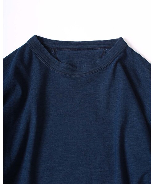 45R（フォーティファイブアール）の「インディゴ45星T-SHIRT（トップス・メンズ・かちんインディゴ・3-M/4-L/5-XL）」の5枚目の写真